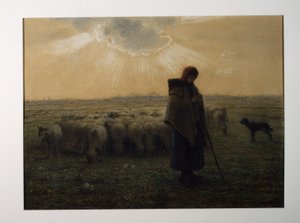 Hyrdinden og hendes flok