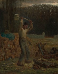 Skovhuggeren af Jean-Francois Millet
