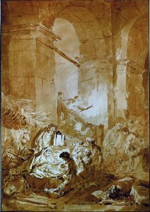 Hyrdernes tilbedelse af Jean-Honore Fragonard