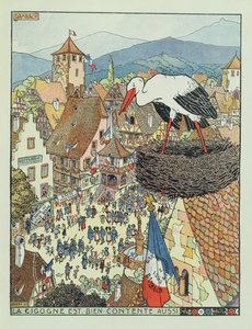 Franske troppers indtræden i Dambach, Alsace