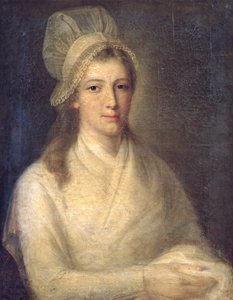 Charlotte Corday (1768-93) (olie på lærred)
