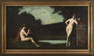 Eglogue, ca. 1879 (olie på lærred)