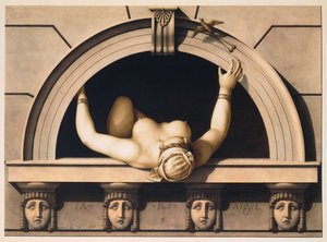 Han er fri (Il est Libre), ca. 1798 (akvarel på papir)