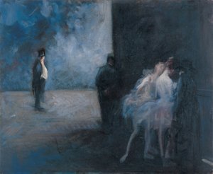 Backstage – Symfoni i blåt af Jean-Louis Forain