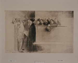 Audiensen (3. tavle) af Jean-Louis Forain
