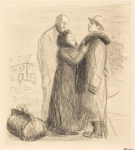 Den fortabte søns afrejse (1. tavle, lodret) (The Departure of the Prodigal Son) (første tavle, lodret)