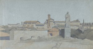 SS. Giovanni e Paolo, set fra Villa Mattei, Rom,.