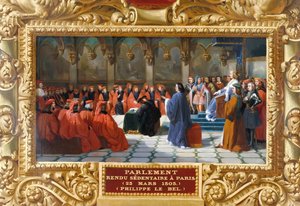 Philip IV the Fair etablerer parlamentet i Paris i 1303