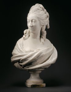 Buste af Anne-Marie-Louise Thomas de Domangeville de Sérilly, grevinde af Pange, 1780 af Jean Antoine Houdon