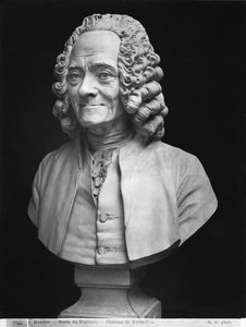 Buste af Voltaire (marmor)