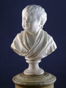 Claudine Houdon, ca. 1791 (marmor) af Jean Antoine Houdon