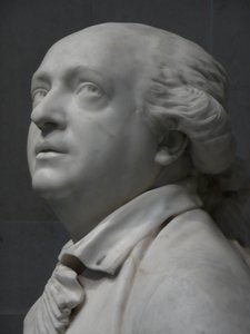 Grev Alessandro di Cagliostro 1743-1795 Detail, 1786 af Jean Antoine Houdon