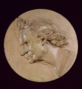 Medaljon forestillende Joseph (1740-1810) og Etienne Montgolfier (1745-99) af Jean Antoine Houdon