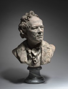 Portræt af Christoph Willibald Gluck, ca. 1775. af Jean Antoine Houdon