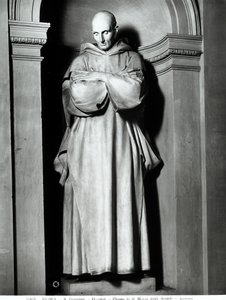 Sankt Bruno af Köln (marmor) af Jean Antoine Houdon