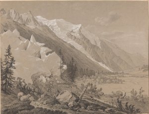 Udsigt over Mont Blanc