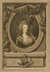 Marie Antoinette, hertuginde af Østrig af Jean Antoine Pierron