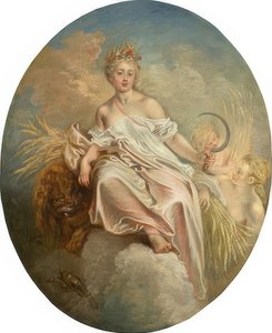 Ceres (Sommer). C. 1717/18 af Jean Antoine Watteau