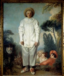 Pjerrot, engang kaldet Gilles. (Pedrolino i Commedia dell