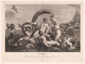 Galatea set af Polyphemus Galathee (titel på objekt)