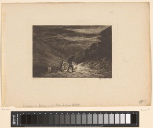 Ansigtsudtryk af foragt Le Mepris (titel på objekt) Forskellige ansigtsudtryk af følelser (serietitel) Expressions des Passions de l