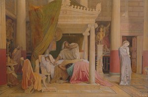 Antiochus og Stratonice, 1840 af Jean Auguste Dominique Ingres