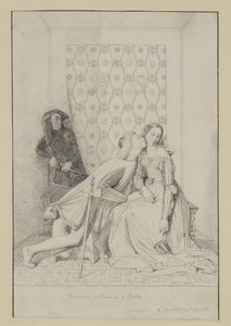 Francesca da Rimini og Paolo af Jean Auguste Dominique Ingres