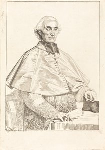 Gabriel Cortois de Pressigny af Jean Auguste Dominique Ingres