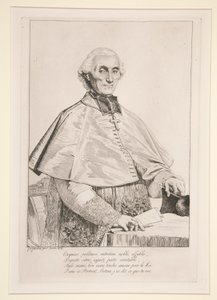 Gabriel Cortois de Pressigny af Jean Auguste Dominique Ingres