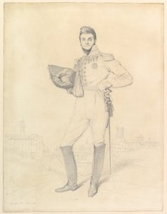 General Louis-Étienne Dulong de Rosnay af Jean Auguste Dominique Ingres