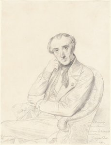 Henri Labrouste af Jean Auguste Dominique Ingres