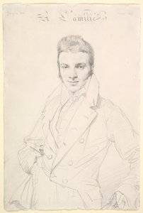 Jean-Joseph Fournier af Jean Auguste Dominique Ingres
