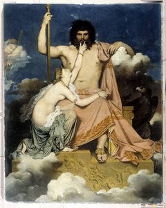 Jupiter og Thetis af Jean Auguste Dominique Ingres