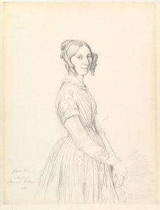Madame Armand Bertin, født Marie-Anne-Cécile Dollfuss af Jean Auguste Dominique Ingres