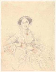 Madame Félix Gallois af Jean Auguste Dominique Ingres