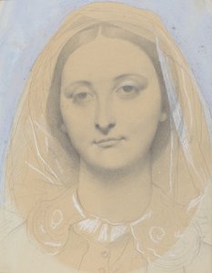 Miss Mary de Borderieux(?) af Jean Auguste Dominique Ingres