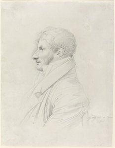 Philippe Mengin de Bionval af Jean Auguste Dominique Ingres