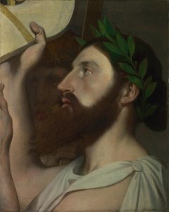 Pindar og Ictinus, mellem 1830 og 1867 af Jean Auguste Dominique Ingres