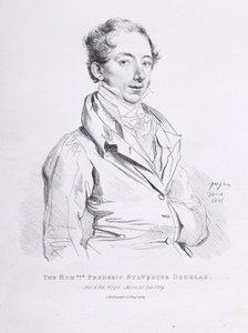 Portræt af Frederick Sylvester Douglas af Jean Auguste Dominique Ingres