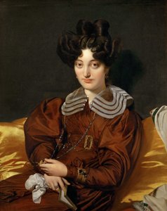 Portræt af Madame Marcotte de Sainte-Marie af Jean Auguste Dominique Ingres