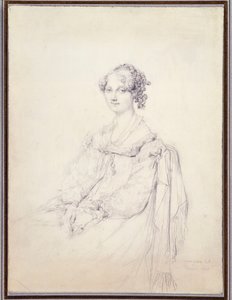 Portræt af Hon. Fru Fleetwood Pelew af Jean Auguste Dominique Ingres