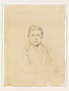 Selvportræt af kunstneren ... af Jean Auguste Dominique Ingres
