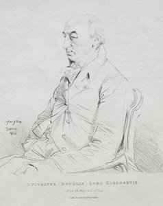 Sylvester Lord Glenbervie af Jean Auguste Dominique Ingres