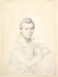 Arkitekten Charles-Victor Famin af Jean Auguste Dominique Ingres