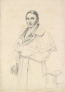 Trekvart-længde portræt af Jean-Francois-Antoine Forest, 1823 af Jean Auguste Dominique Ingres