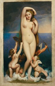 Venus Anadyomene ... af Jean Auguste Dominique Ingres