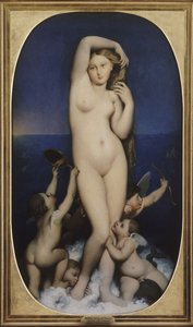 Venus Anadyomene af Jean Auguste Dominique Ingres