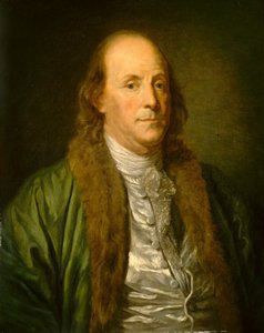 Benjamin Franklin (olie på lærred)