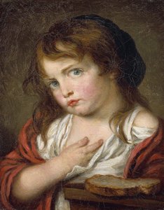 Lille pige pouting