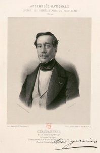 Nationalforsamlingen, galleriet for folkets repræsentanter - Nicolas Changarnier af Jean Baptiste Adolphe Lafosse
